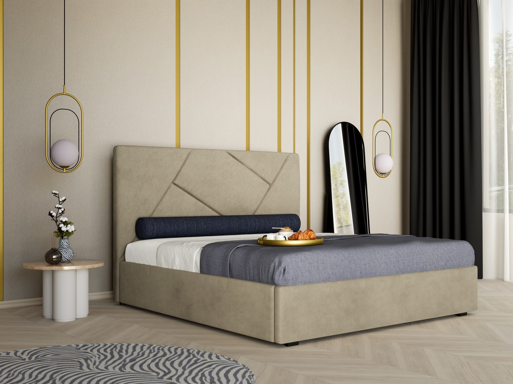 Jak urządzić małą sypialnię? 5 trików z wykorzystaniem łóżek BiG Meble.